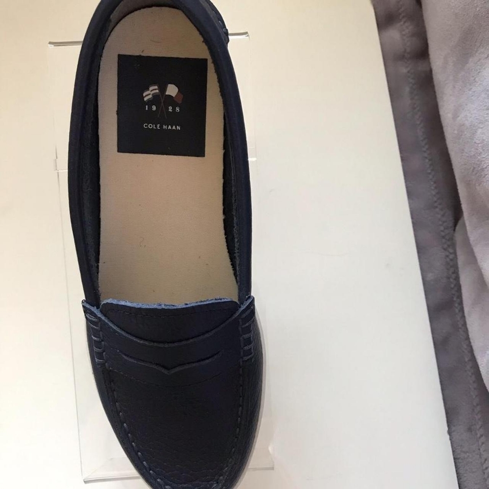 Cole Haan Navy Loafers